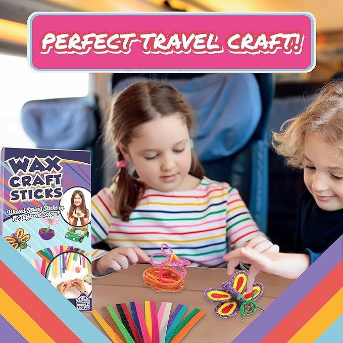 Kids Wax Craft Sticks