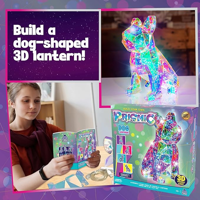 PRISMIC 3D Puzzle Lantern - DOG