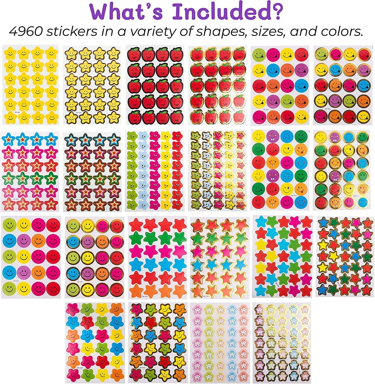 4960 Teacher Stickers Mega Pack