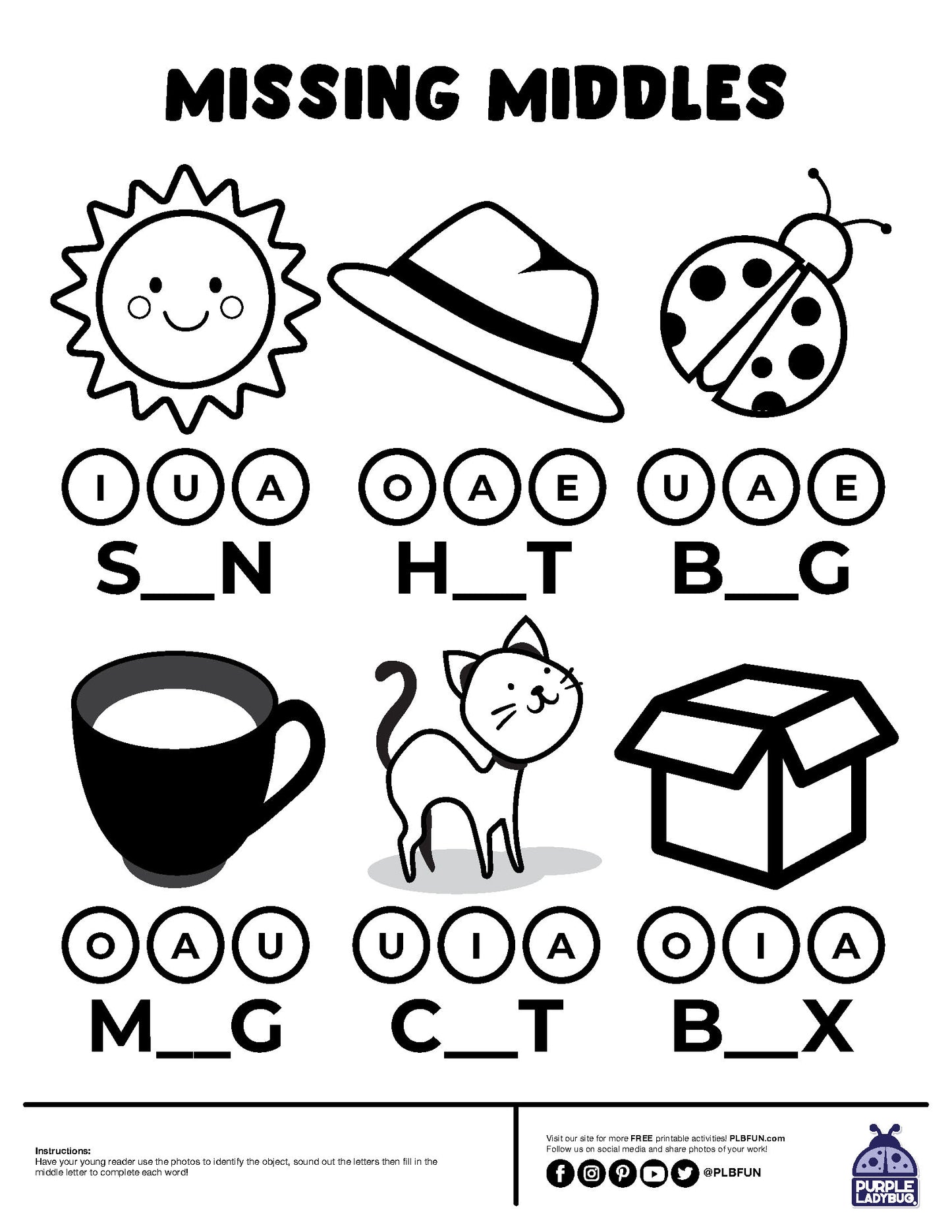 Summer Printables Booklet 1