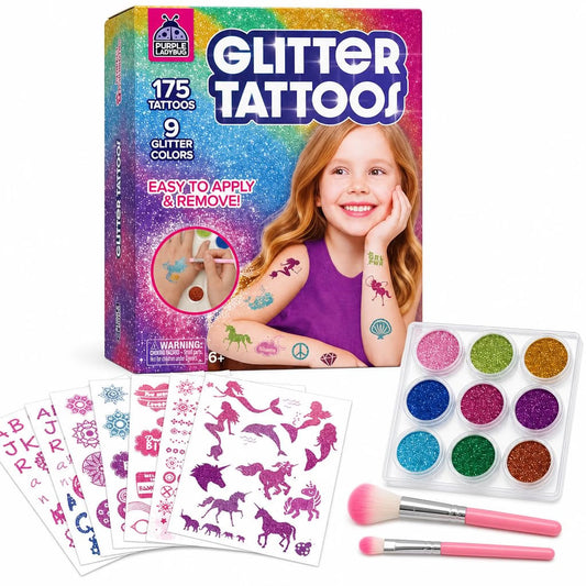 Glitter Tattoo Kit Instructions