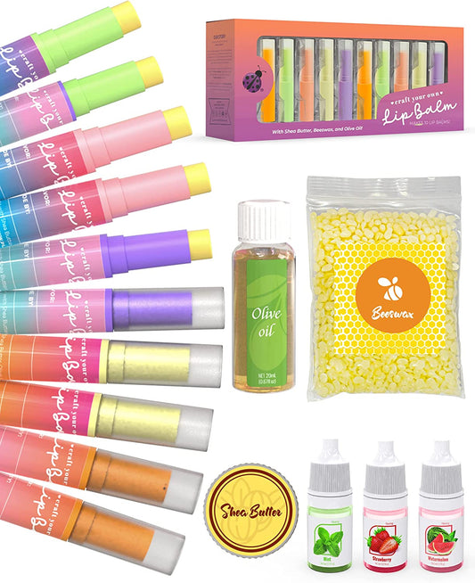Lip Balm Kit 10 Cases
