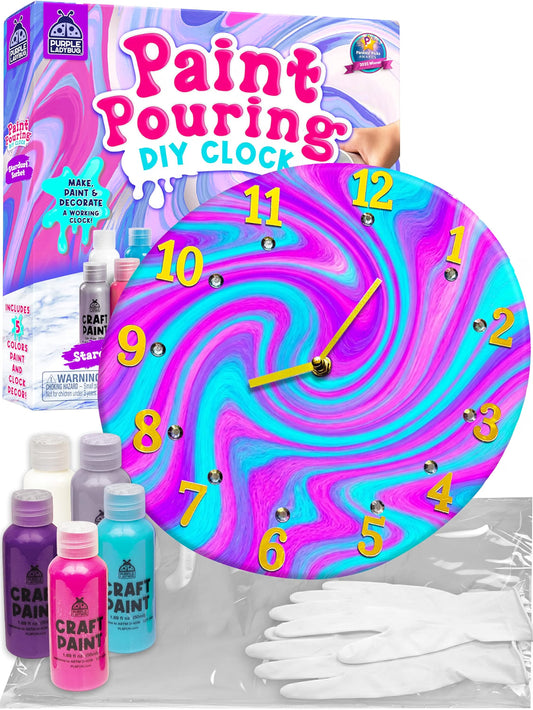 Paint Pouring Craft Kit Instructions