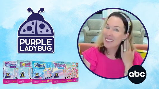 Toy Insider on ABC Phoenix featuring Purple Ladybug's Headband Making Kit