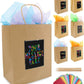 Scratch Gift Bags - Kraft Paper