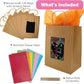 Scratch Gift Bags - Kraft Paper
