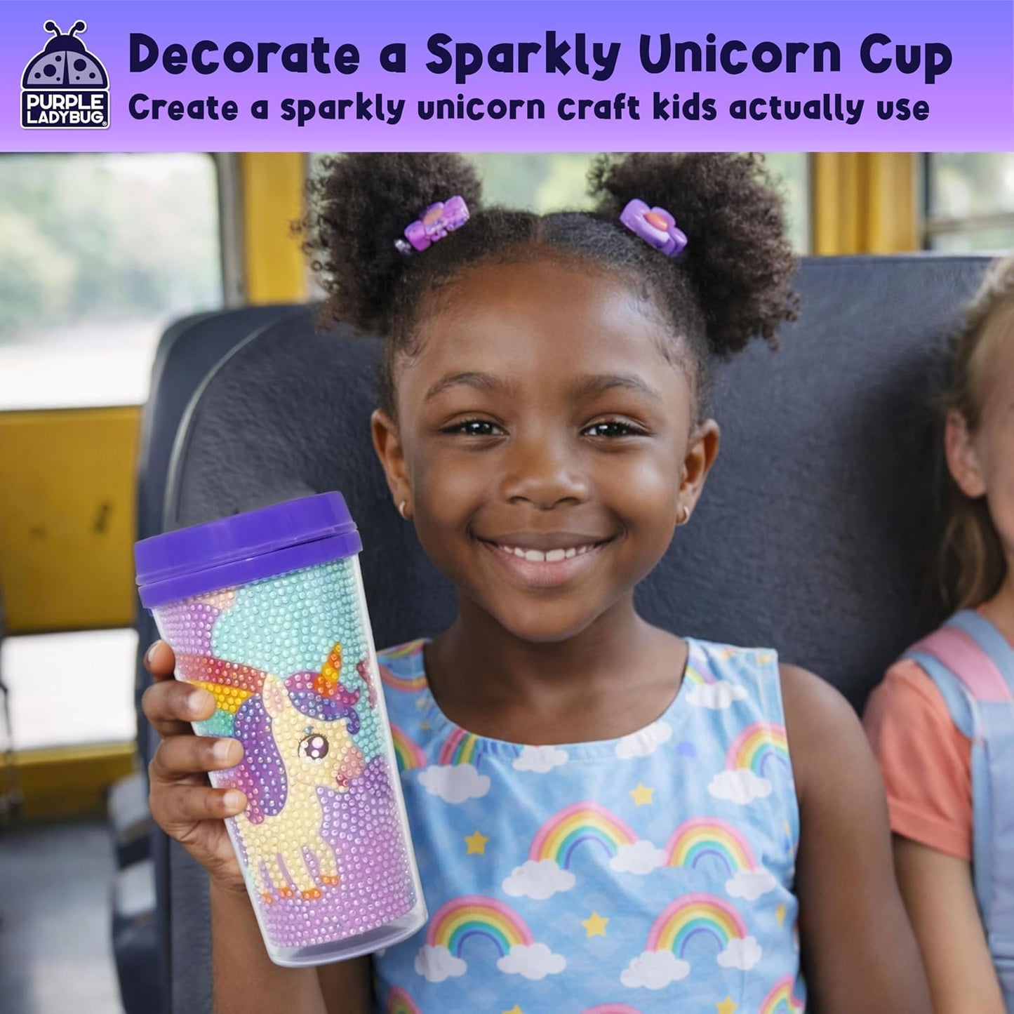 DIY Unicorn Diamond Art Cup