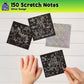 Scratchy Scratch Mini Notes: Silver