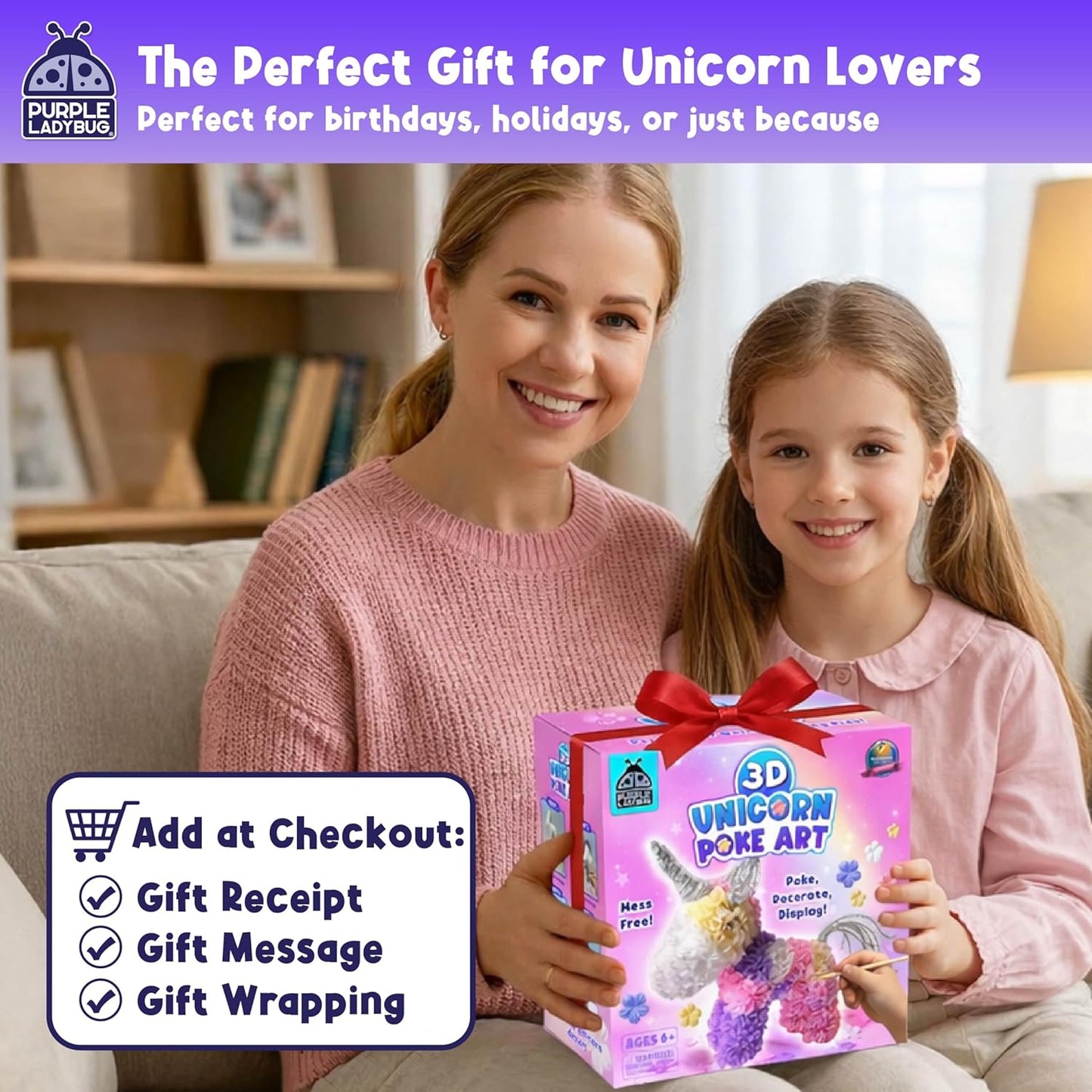 3D Unicorn Poke Art Craft Kit