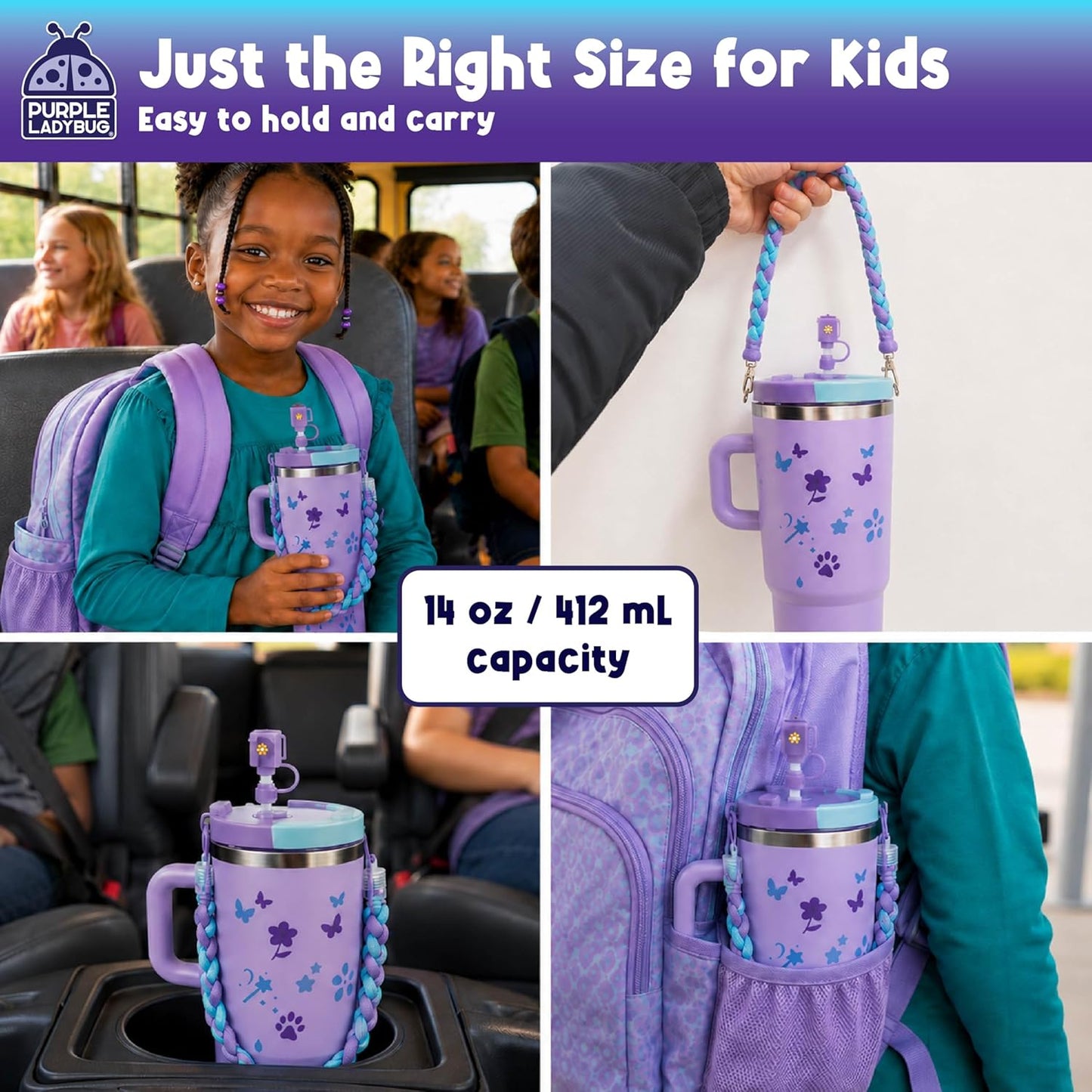 DIY Kids Tumbler Girls Insulated Tumblers