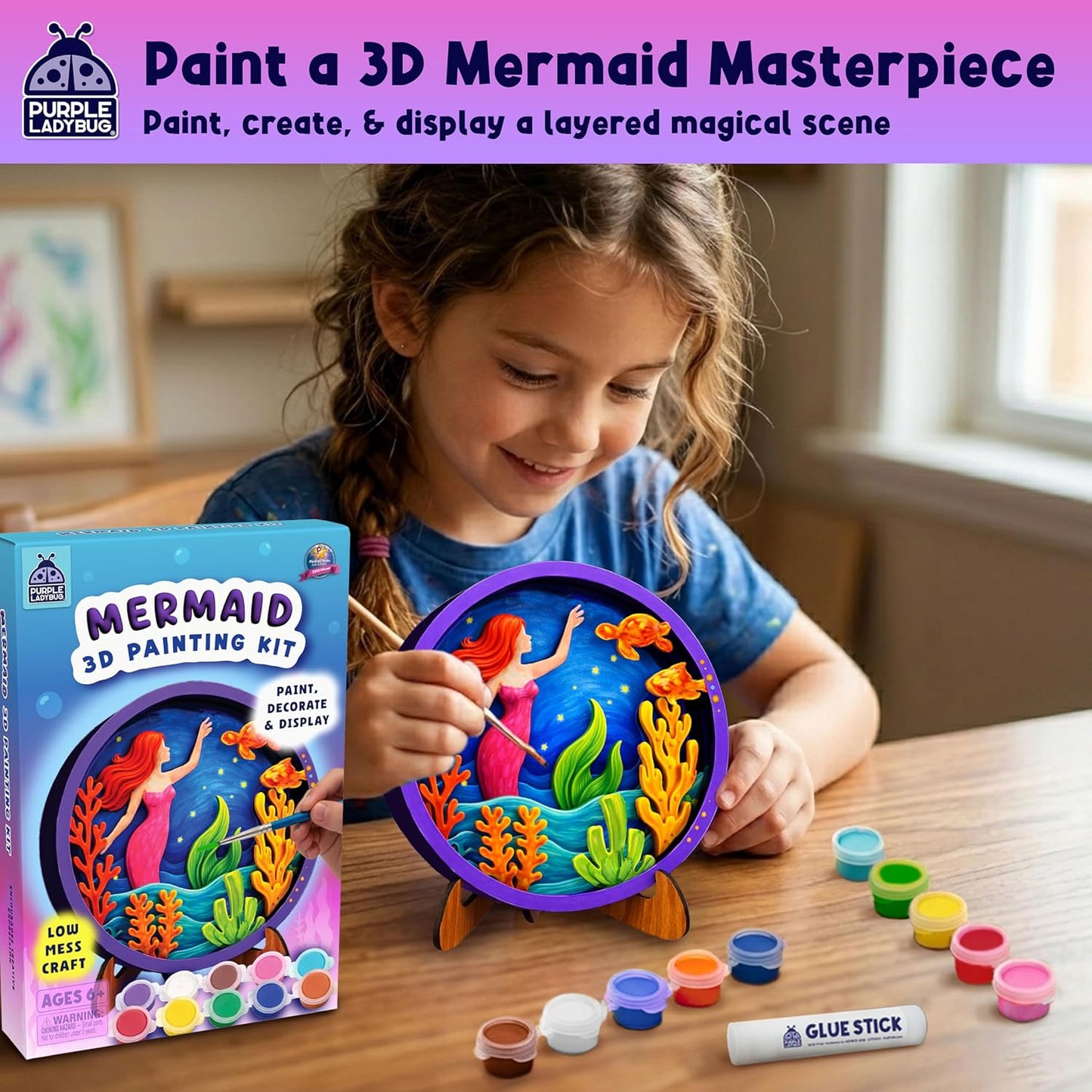 Mermaid 3D Painting Kit