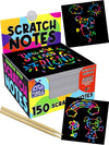 Scratchy Scratch Mini Notes: Rainbow