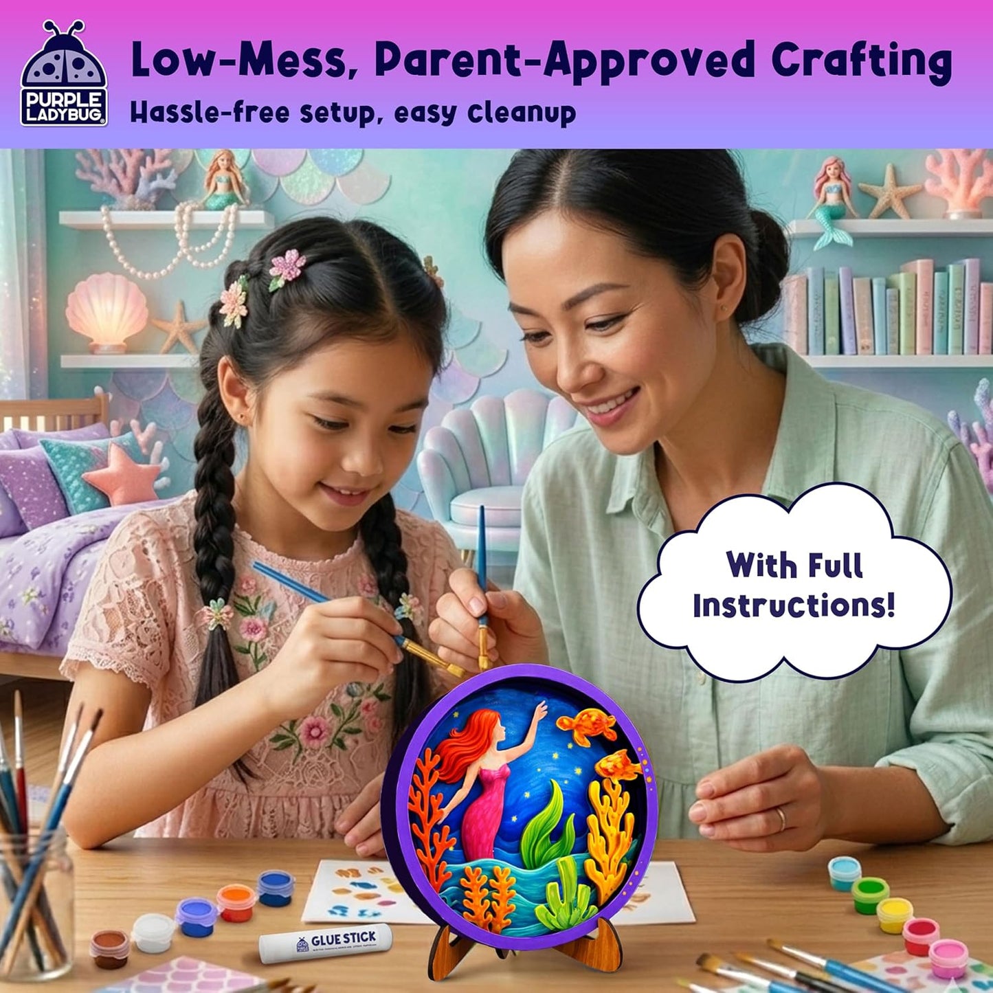 Mermaid 3D Painting Kit