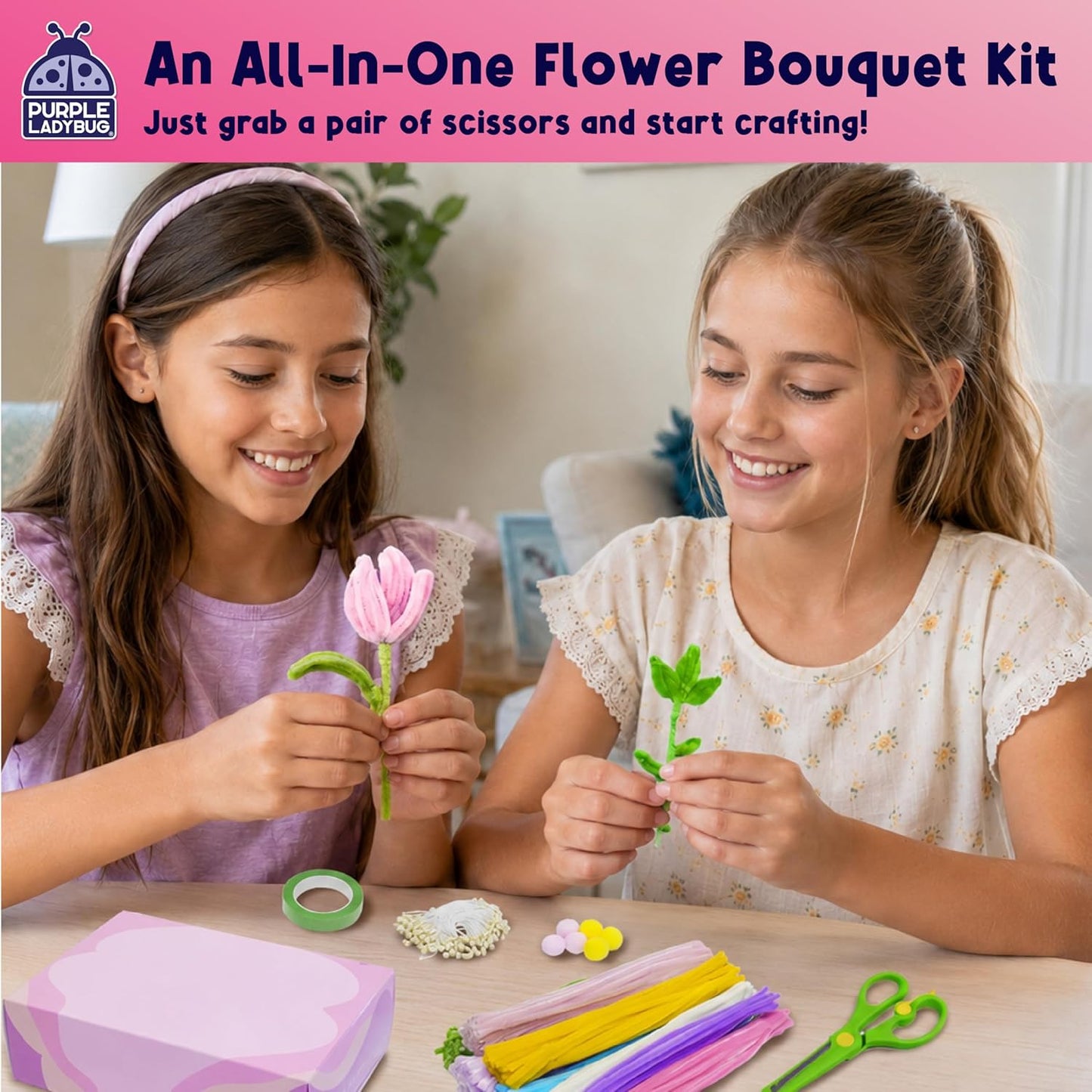 DIY Pipe Cleaners  Flower Bouquet