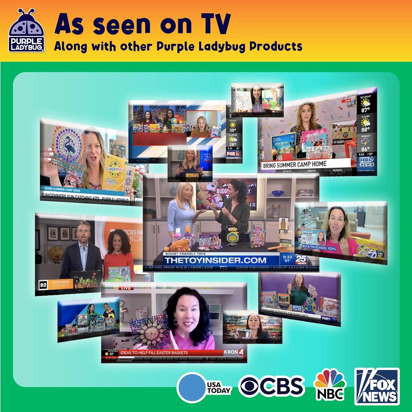 Squeegee Art Craft Set - Animals