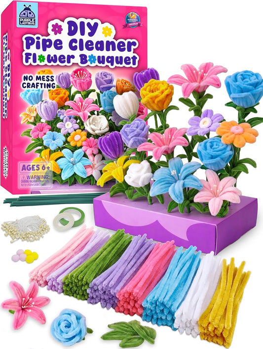 DIY Pipe Cleaners  Flower Bouquet