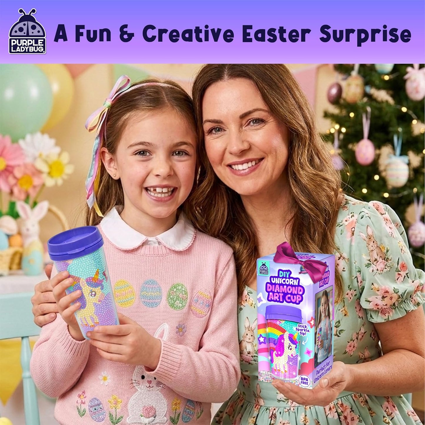 DIY Unicorn Diamond Art Cup