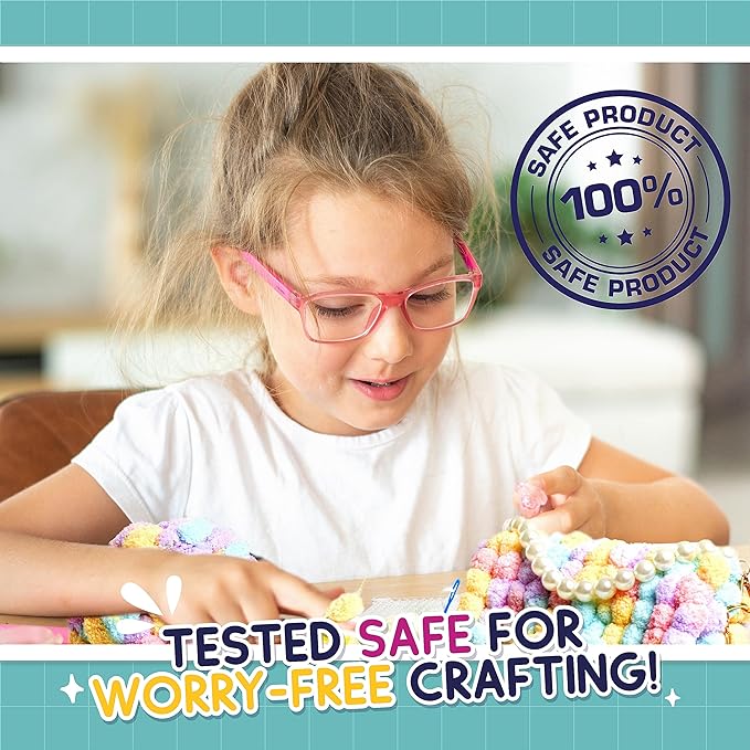 Craft Your Own PomPom Purse