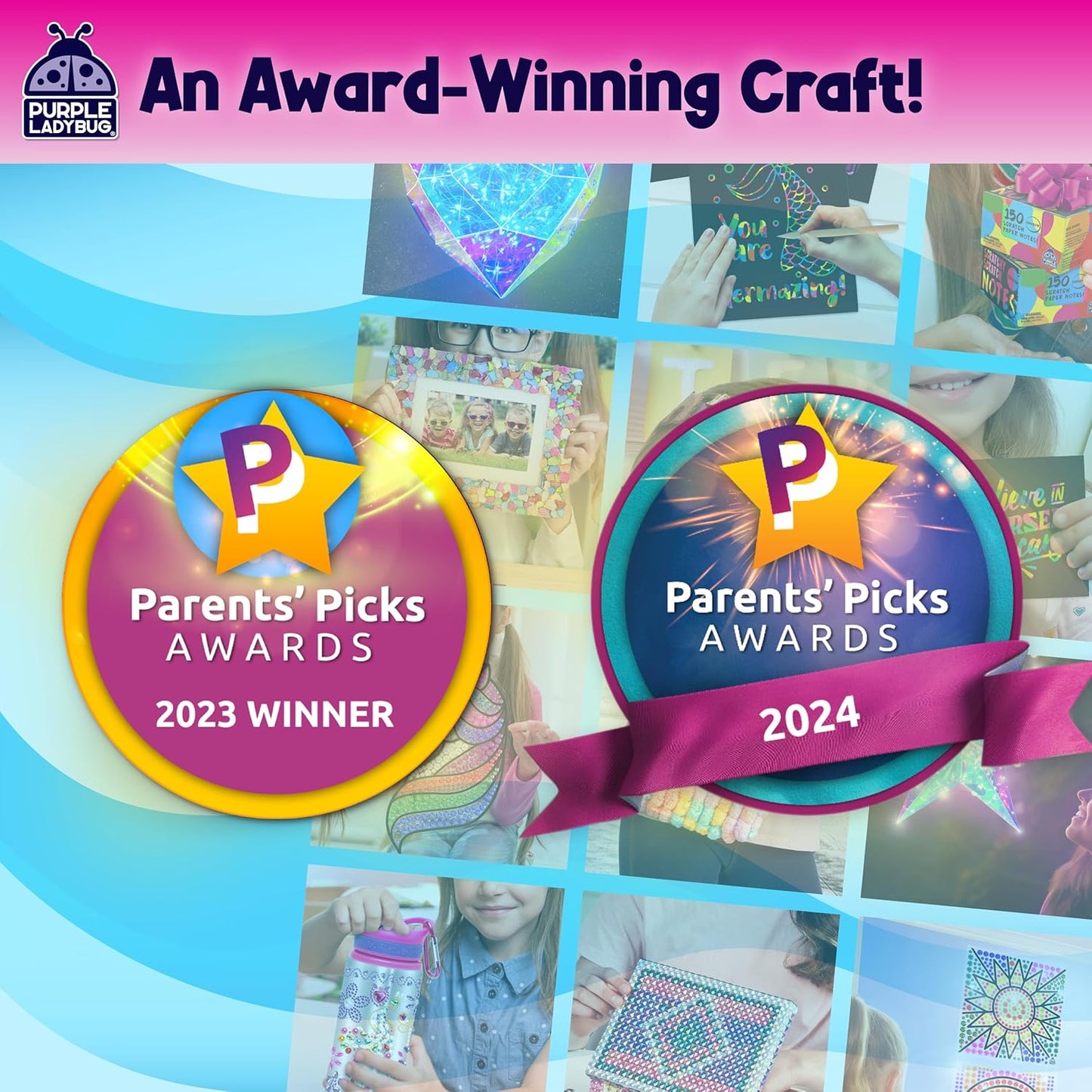 New Metal Teal Gemstone Waterbottle