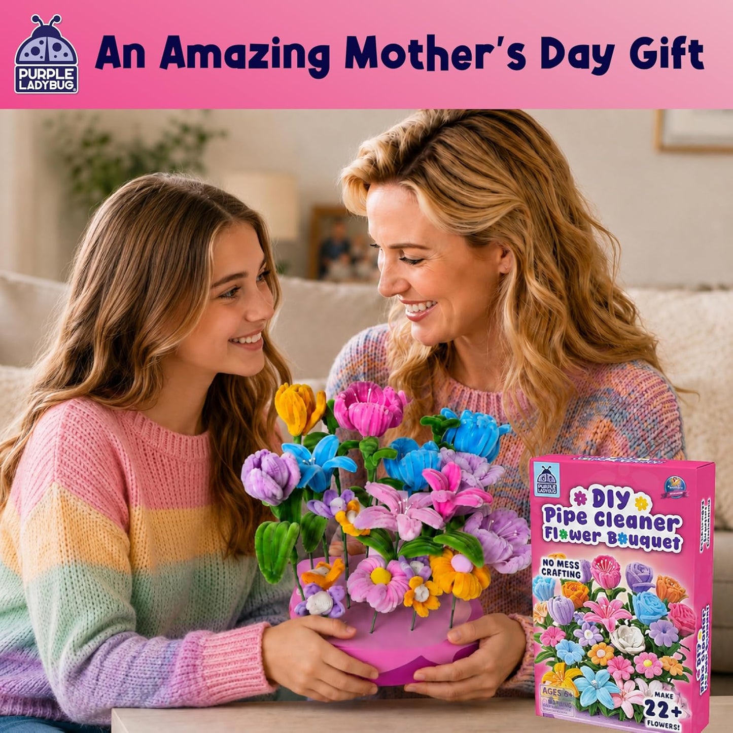 DIY Pipe Cleaners  Flower Bouquet
