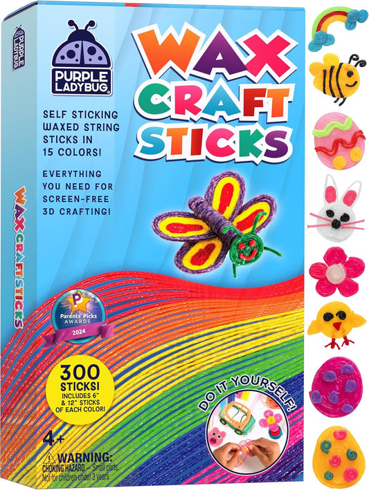 Kids Wax Craft Sticks