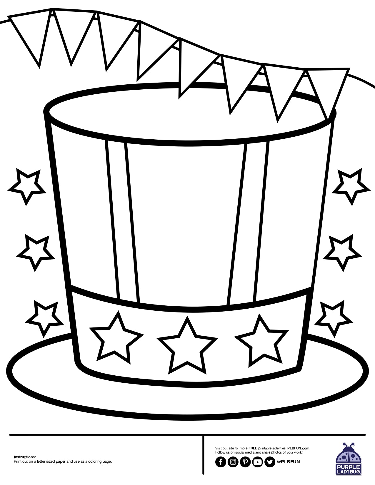 4th of July Free Printables