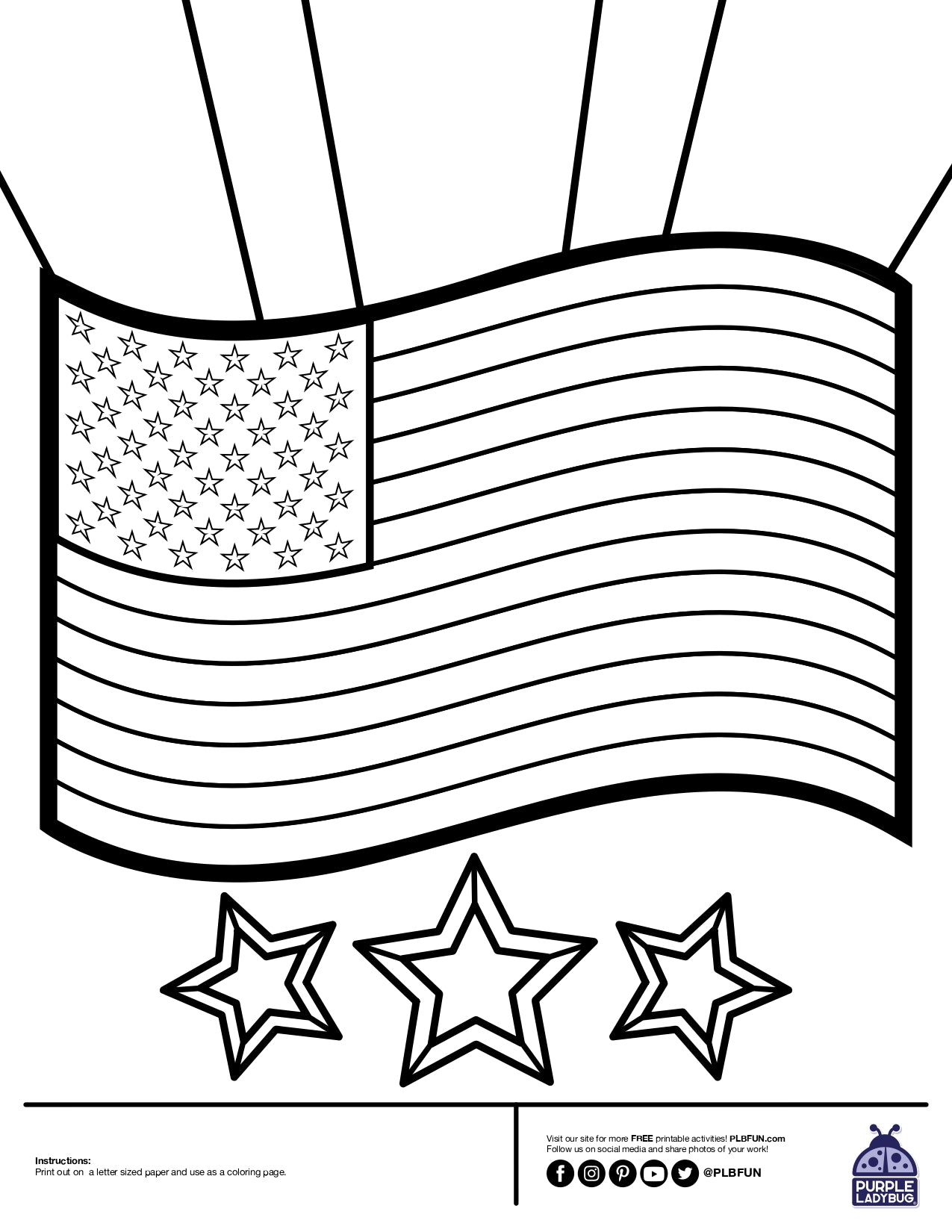 4th of July Free Printables