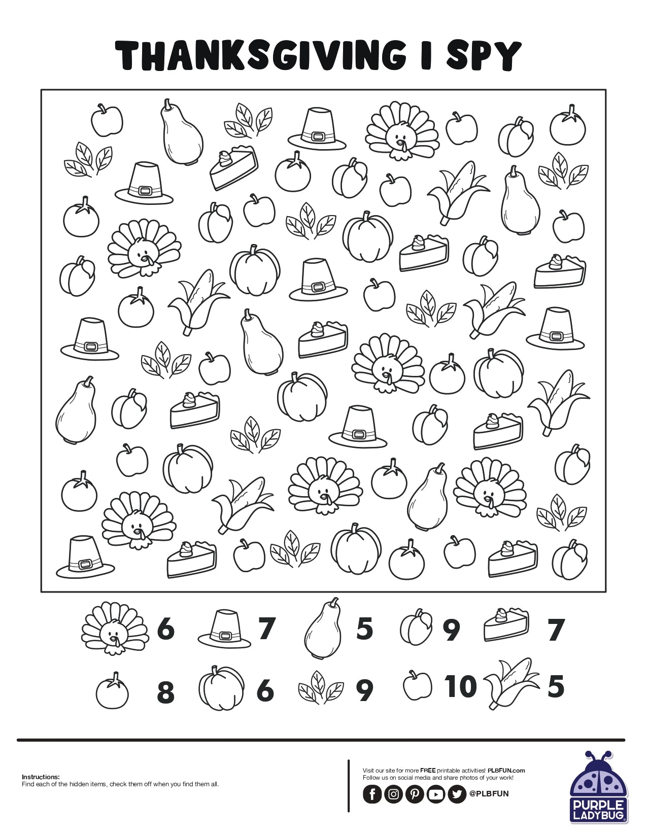 Thanksgiving Printables