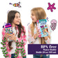 Purple Sticker Water Bottle